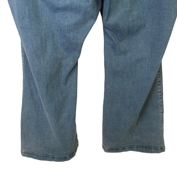 Lane Bryant Signature Fit Flex Magic Waistband High Rise Flare Jeans Size 26 - Picture 11 of 14
